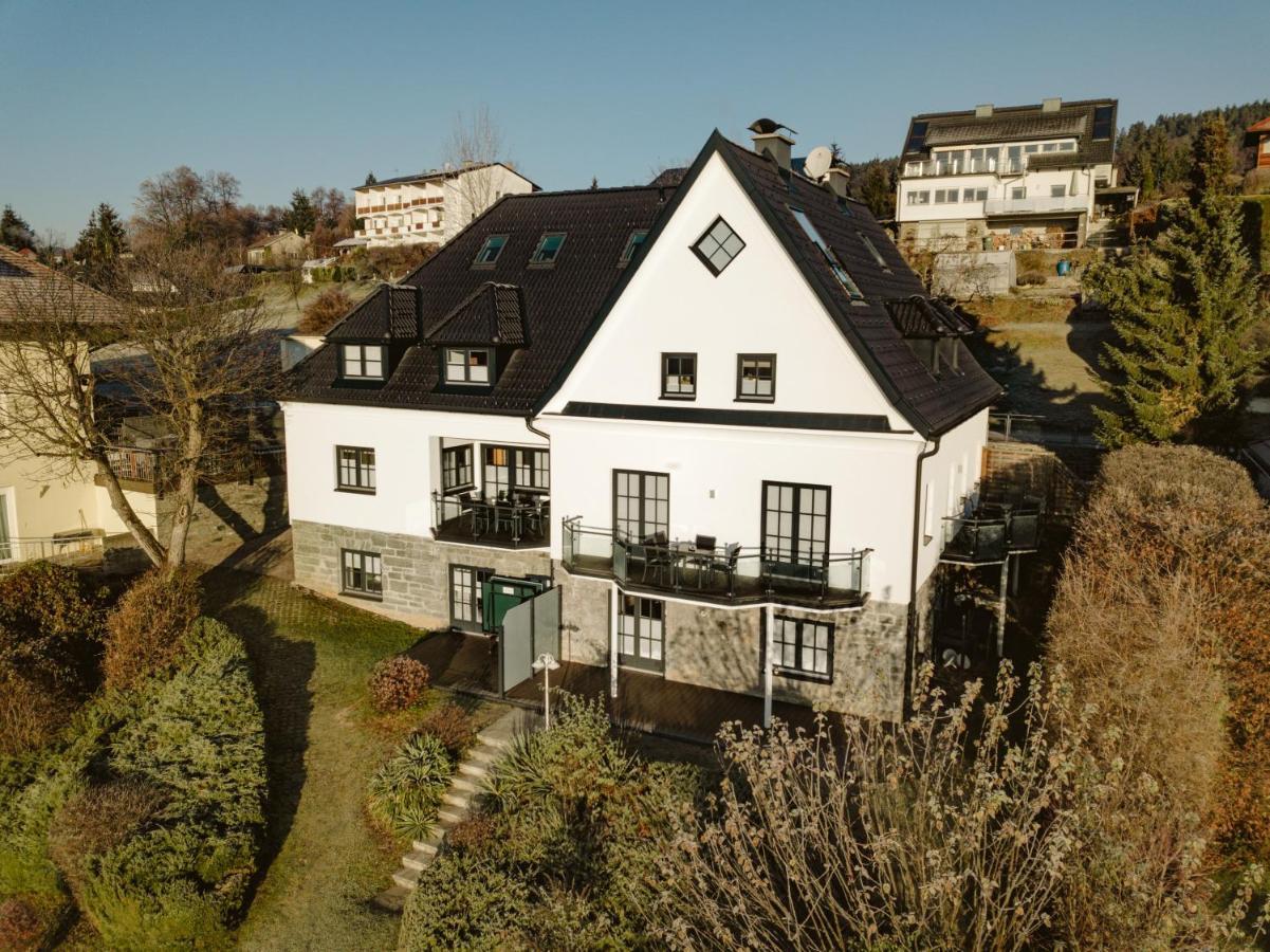 וולדן אם וורתרסי Haus Aussicht - Ferienwohnungen Velden מראה חיצוני תמונה